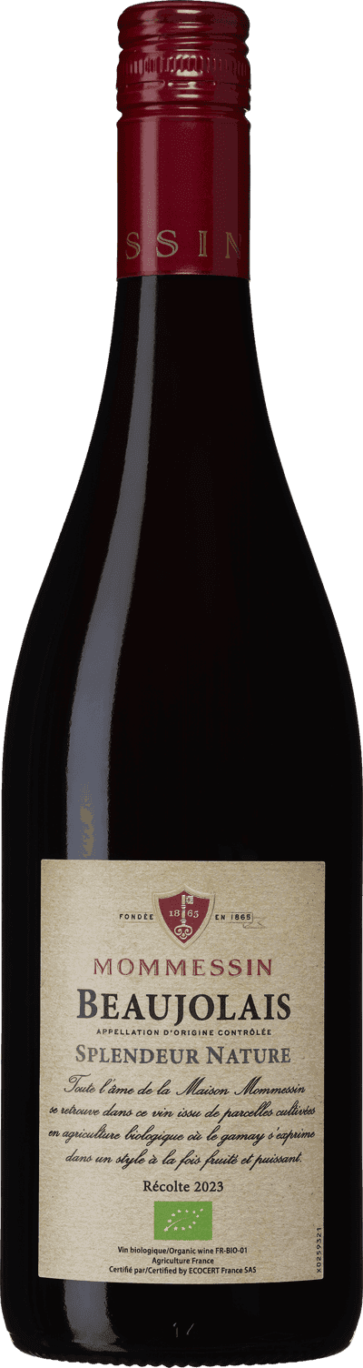 Beaujolais Splendeur Nature organic